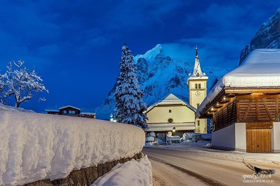 Ferienwohnung Talhaus Lauterbrunnen Bagian luar foto